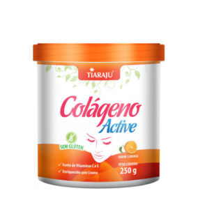 Colageno Active (250 g) – Sabor laranja – Tiaraju