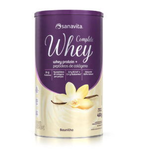 COMPLETE WHEY BAUNILHA 450g – Sanavita