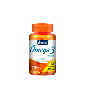 Ômega 3 (1000 mg) – 60 Cáps. Softgel + 10 Grátis – Tiaraju